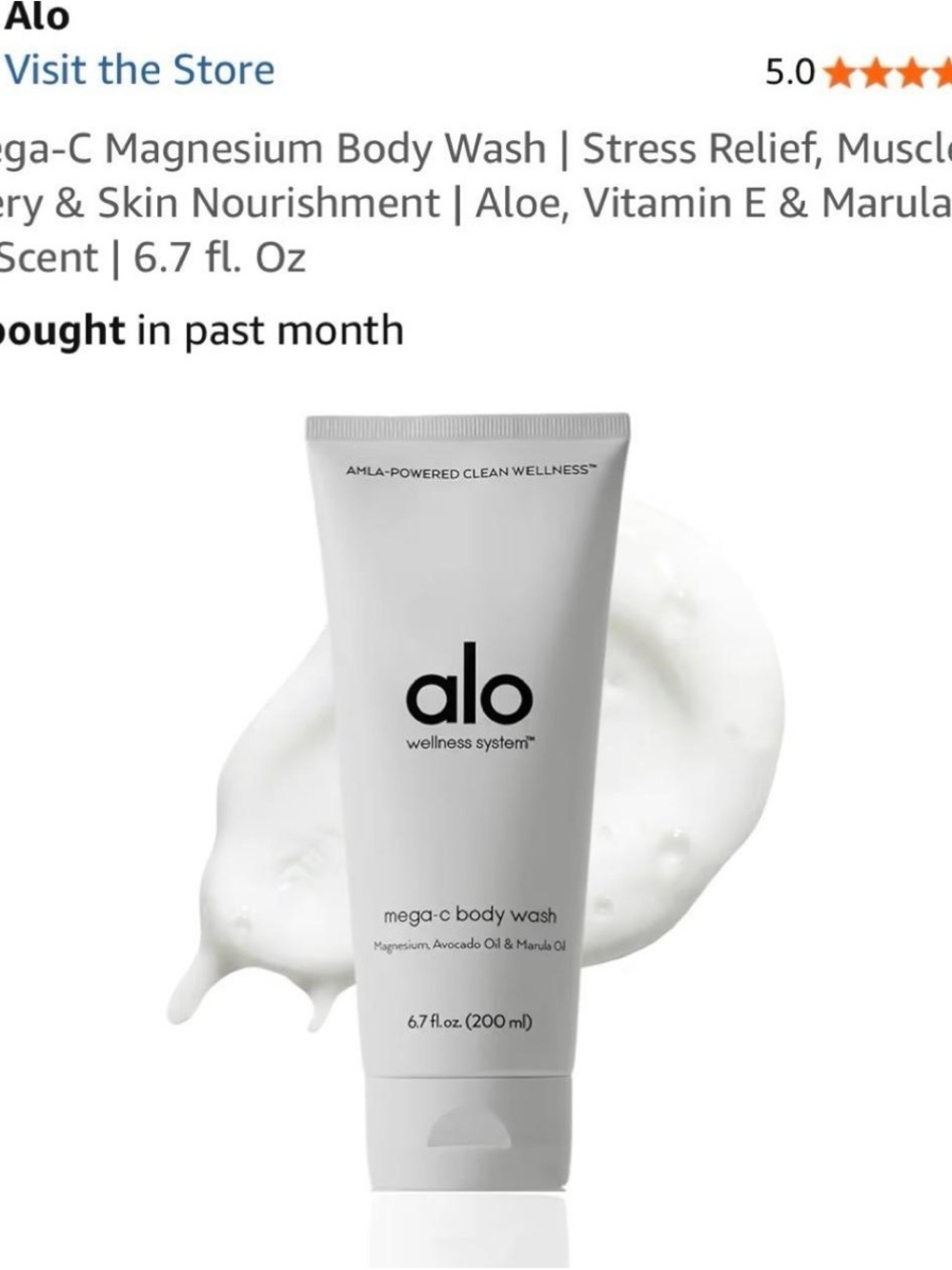 Alba White Tube Women’s Cleanser - Gentle Daily Body Wash